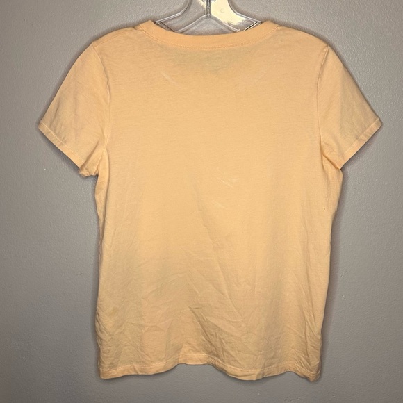 Madewell Women’s Northside Vintage Tee T-shirt Size Small Buttery Yellow - Picture 6 of 6